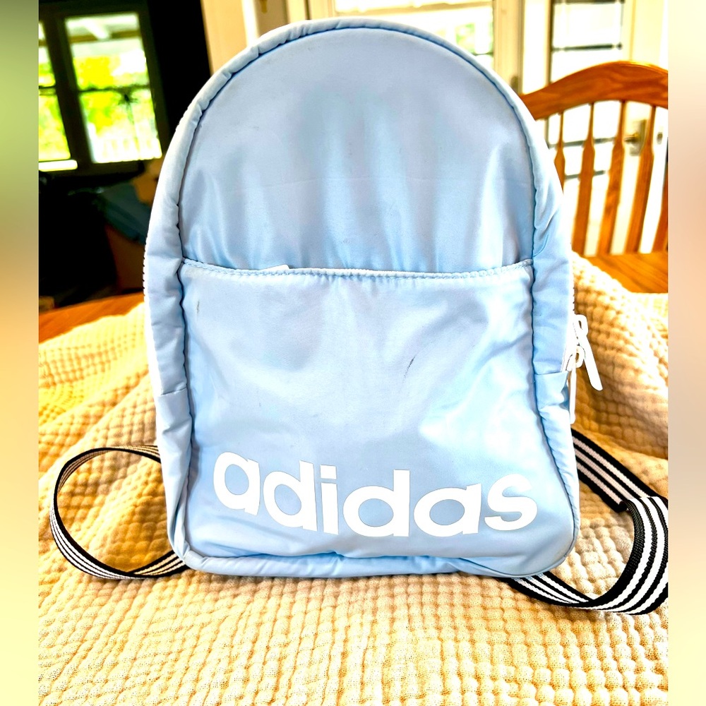 ADIDAS Backpack Purse-adjustable straps-Good preloved condition